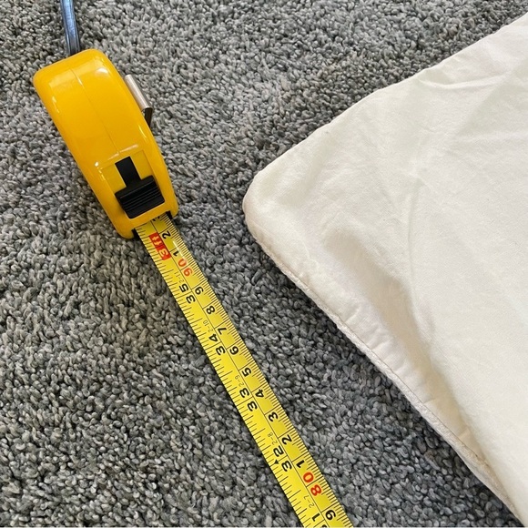 Parachute white waffle knit extra long sham pillow covers set of two - Picture 3 of 6